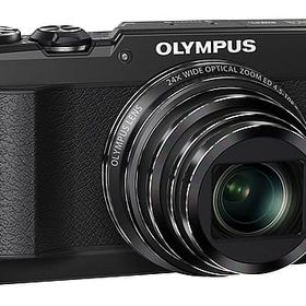 OLYMPUS デジタルカメラ STYLUS SH-1 1600万画素 (ブラック) [SH-1 BLK]（本体状態難） カメラ