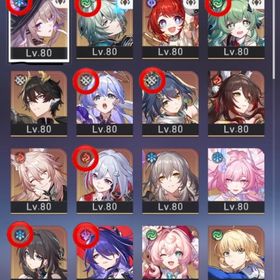 崩壊スターレイル引退アカウント