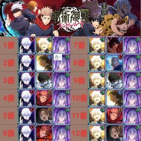 番👉号 | ファンパレ(呪術廻戦ファントムパレード)のアカウントデータ、RMTの販売・買取一覧