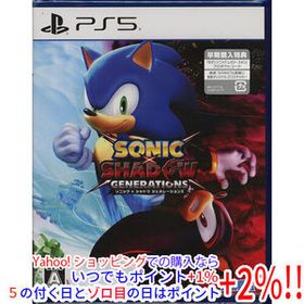【ゆうパケット対応】ソニック × シャドウ ジェネレーションズ 早期購入特典付き PS5
