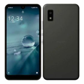【中古】【安心保証】 AQUOS wish A103SH[64GB] SoftBank チャコール 法人専用モデル