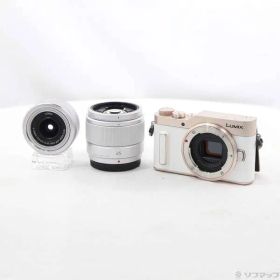 〔中古品〕 LUMIX DC-GF10W ダブルレンズキット ホワイト【196】
