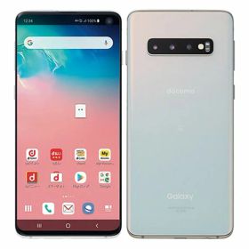 【中古】【安心保証】 Galaxy S10 SC-03L[128GB] docomo プリズムホワイト