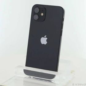 〔中古品〕 iPhone12 128GB ブラック MGHU3J／A SIMフリー【258】
