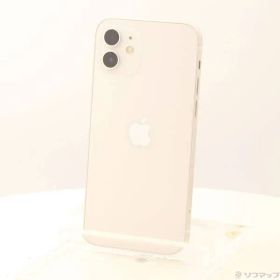 〔中古品〕 iPhone12 128GB ホワイト MGHV3J／A SIMフリー【258】