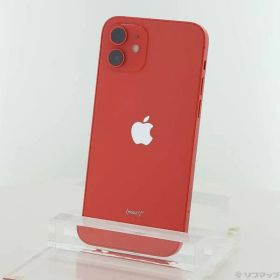 〔中古品〕 iPhone12 128GB プロダクトレッド MGHW3J／A SIMフリー【196】