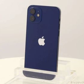 〔中古品〕 iPhone12 128GB ブルー MGHX3J／A SIMフリー【262】