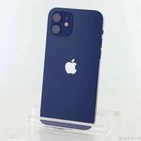 〔中古品〕 iPhone12 128GB ブルー MGHX3J／A SIMフリー【258】