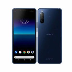 【SIMロック解除済】Y!mobile Xperia10 II A001SO Blue SONY 当社3ヶ月間保証 中古 イオシス