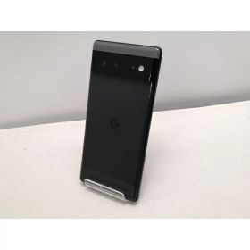 【中古】Google au 【SIMフリー】 Pixel 6 ストーミーブラック 8GB 128GB GR1YH【仙台駅東口】保証期間1ヶ月【ランクA】