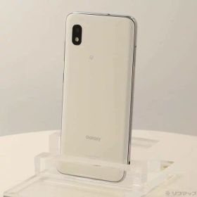【中古】SAMSUNG(サムスン) GALAXY A21 64GB ホワイト SCV49SWU UQ mobile SIMフリー 【349-ud】