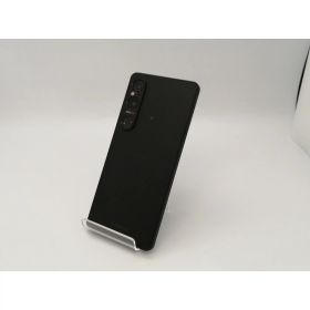 【中古】SONY au 【SIMフリー】 Xperia 1 VI ブラック 12GB 256GB SOG13【広島本通】保証期間1ヶ月【ランクA】