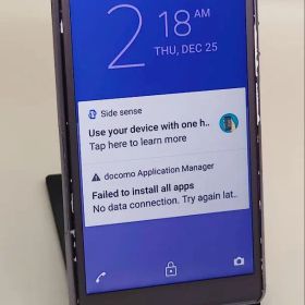 Sony Xperia Ace SO-02L docomo パープル 携帯本体