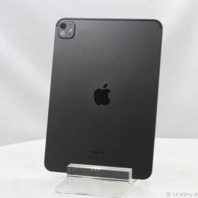 【中古】Apple(アップル) iPad Pro 11インチ 第5世代 標準ガラス 256GB スペースブラック MVV83J／A Wi-Fi 【348-ud】