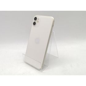 【中古】Apple docomo 【SIMロック解除済み】 iPhone 11 64GB ホワイト MWLU2J/A【熊本】保証期間１ヶ月【ランクC】