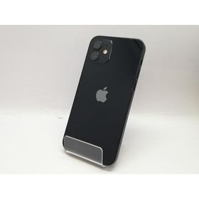 【中古】Apple au 【SIMロック解除済み】 iPhone 12 64GB ブラック MGHN3J/A【立川フロム中武】保証期間１ヶ月【ランクC】