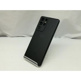【中古】SAMSUNG docomo 【SIMロック解除済み】 Galaxy S21 Ultra 5G ファントムブラック 12GB 256GB SC-52B【札幌】保証期間1週間【ランクC】