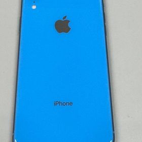 【モバイルBOX】電池82% SIMフリーiPhoneXR 64B ブルー