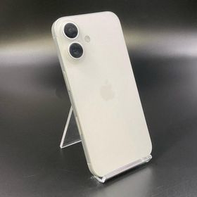 iPhone 16 128GB ホワイト SIMフリー 白ロム 動作確認済 100%【全額返金保証】【最速発送】