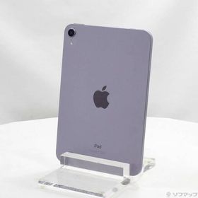 〔中古〕Apple(アップル) iPad mini 第6世代 64GB パープル MK7R3J／A Wi-Fi〔348-ud〕