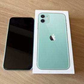 Apple iPhone 11 ミントグリーン 本体
