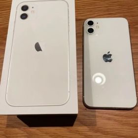 【ジャンク品】Apple iPhone 11 ホワイト 本体