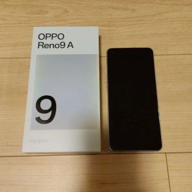OPPO Reno9 A ムーンホワイト 本体中古