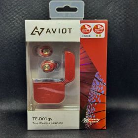 ★AVIOT TE-D01gv-CR トゥルーワイヤレスイヤホン レッド 新品