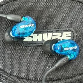 SHURE SE215 青色 イヤホン