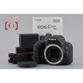 【中古】Canon キヤノン EOS Kiss X9 デジタル一眼レフカメラ シャッター回数僅少