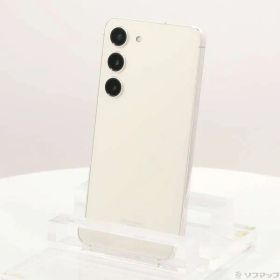 〔中古品〕 Galaxy S23 256GB クリーム SCG19 au SIMフリー【349】
