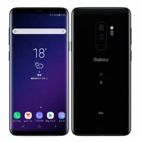 【SIMロック解除済】au Galaxy S9+ (Plus) SCV39 Midnight Black SAMSUNG 当社3ヶ月間保証 中古 イオシス