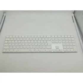 【中古】Apple Magic Keyboard（2017/テンキー付き/A1843） - 日本語（JIS） シルバー MQ052J/A【川崎駅前】保証期間1週間