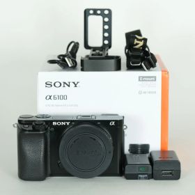 [良品 | シャッター数27,960回｜L型ブラケット付] SONY α6100（ILCE-6100） [ボディ ブラック] | SONY Eマウント