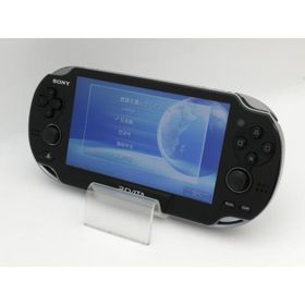 【中古】SONY PlayStation VITA 3G/Wi-Fiモデル クリスタルブラック PCH-1100 AB01【中野】保証期間１ヶ月【ランクC】