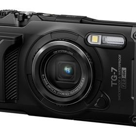 オリンパス【OLYMPUS】コンパクトデジカメ OM SYSTEM Tough TG-7 [ブラック] TG-7-BLK【OMデジタルソリューションズ】マクロ撮影、防水、防じん、耐衝撃、耐荷重、耐低温、耐結露