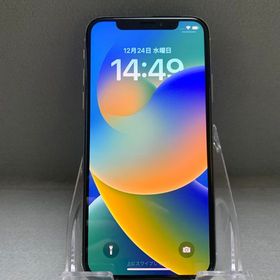 美品 国内版 SIMフリー iPhoneXS 64GB シルバー色