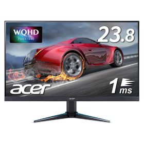 ゲーミングモニター ACER NITRO VG240YUbmiipx 23.8型 (ブラック) [VG240YUbmiipx] PCハード