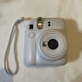 instax mini 12 ホワイト インスタントカメラ 本体
