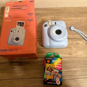instax mini 12 インスタントカメラ 本体 パステルブルー