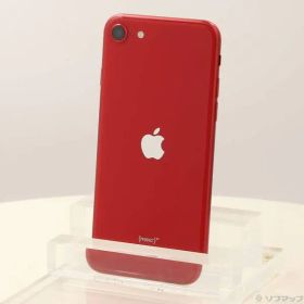 〔中古品〕 iPhone SE 第2世代 128GB プロダクトレッド MXD22J／A SIMフリー【258】