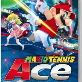 【中古】マリオテニス エースソフト:ニンテンドーSwitchソフト／任天堂キャラクター・ゲーム
