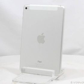 〔中古〕Apple(アップル) iPad mini 4 64GB シルバー MK732J／A SoftBank〔344-ud〕