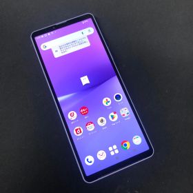 【訳あり品】Xperia 10 V docomoSIMロック解除済 128GB SO-52D パープル【保証なし】