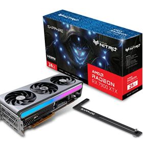 Sapphire 11322-01-40G Nitro+ AMD Radeon RX 7900 XTX Vapor-X ゲーミンググラフィックスカード 24GB GDDR6付き AMD RDNA 3