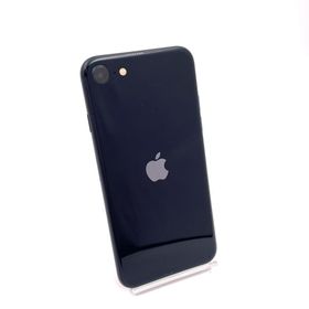 【全額返金保証】【最速発送】Apple iPhone iPhone SE（第3世代） 64GB ミッドナイト au SIMフリー 動作確認済(スマートフォン本体)