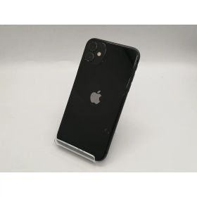 【中古】Apple docomo 【SIMロック解除済み】 iPhone 11 64GB ブラック MWLT2J/A【広島本通】保証期間1ヶ月【ランクC】