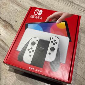 ニンテンドースイッチ(Nintendo Switch)の極美品☆ニンテンドースイッチ 有機EL ホワイト(家庭用ゲーム機本体)
