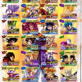 最新キャラが揃っている引退データ | ドラゴンボールレジェンズのアカウントデータ、RMTの販売・買取一覧