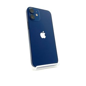 アップル(Apple)の【最速発送】Apple iPhone iPhone 12 mini 64GB ブルー Softbank【難有】(スマートフォン本体)